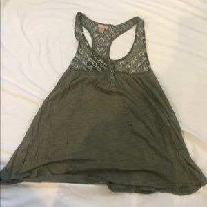 Green Tank Top
